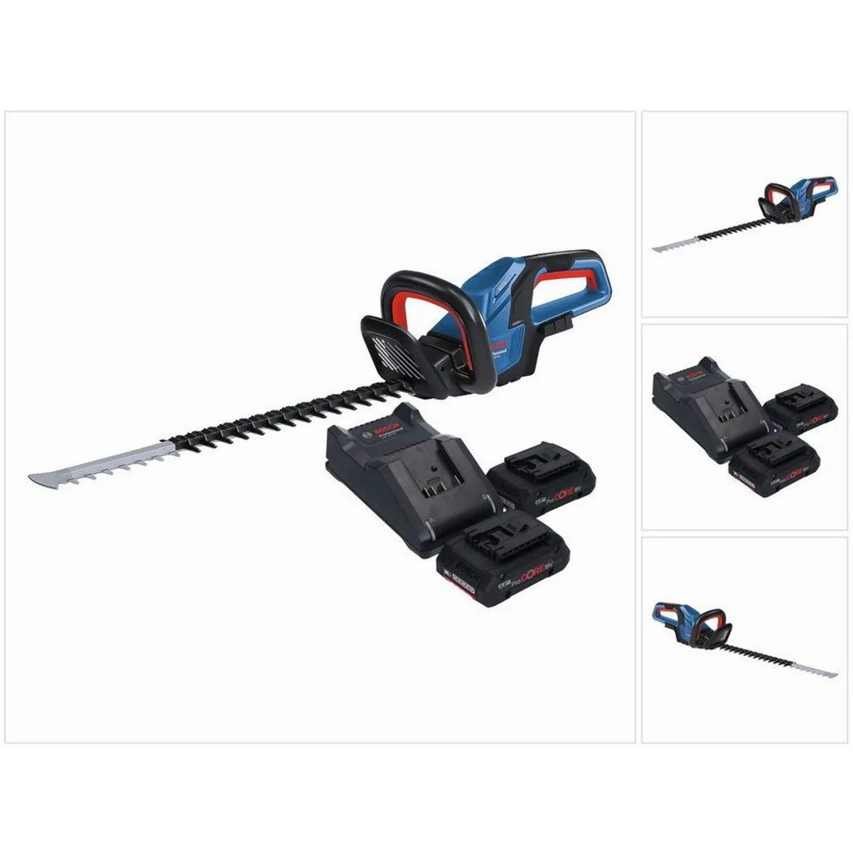 Bosch Professional GHE 18V-60, kraftvoller bürstenloser Motor, ergonomisches Design, Anti-Blockier-System