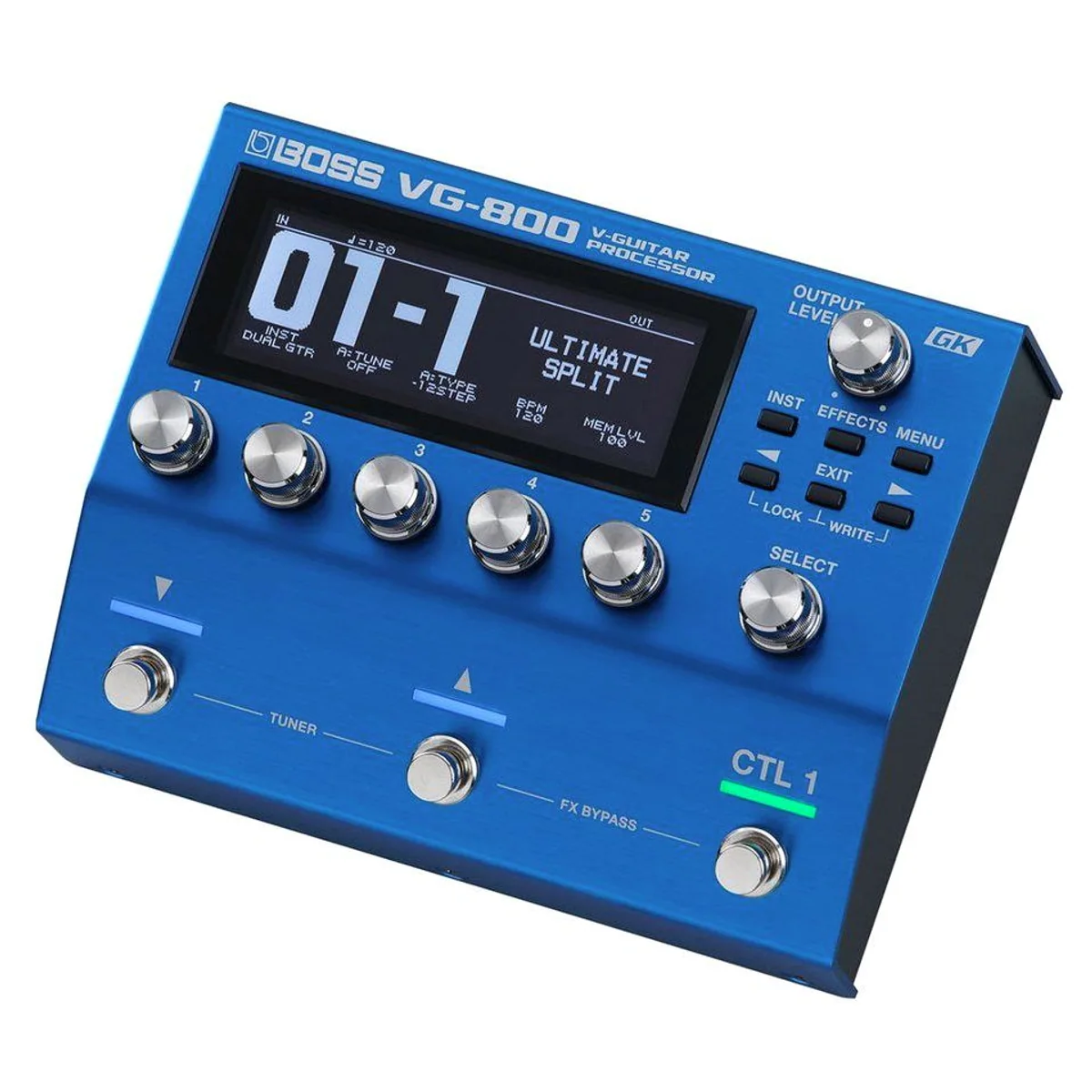 Boss VG-800 Multieffektgerät, vielseitige Modellierung für Gitarre und Bass