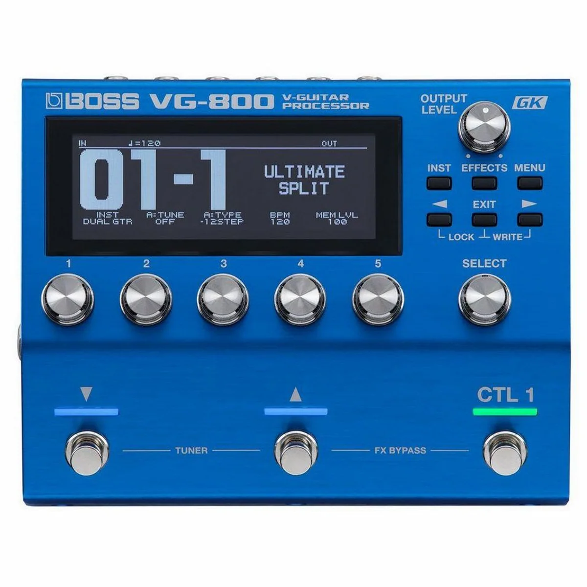 Boss VG-800 Multieffektgerät, vielseitige Modellierung für Gitarre und Bass 2