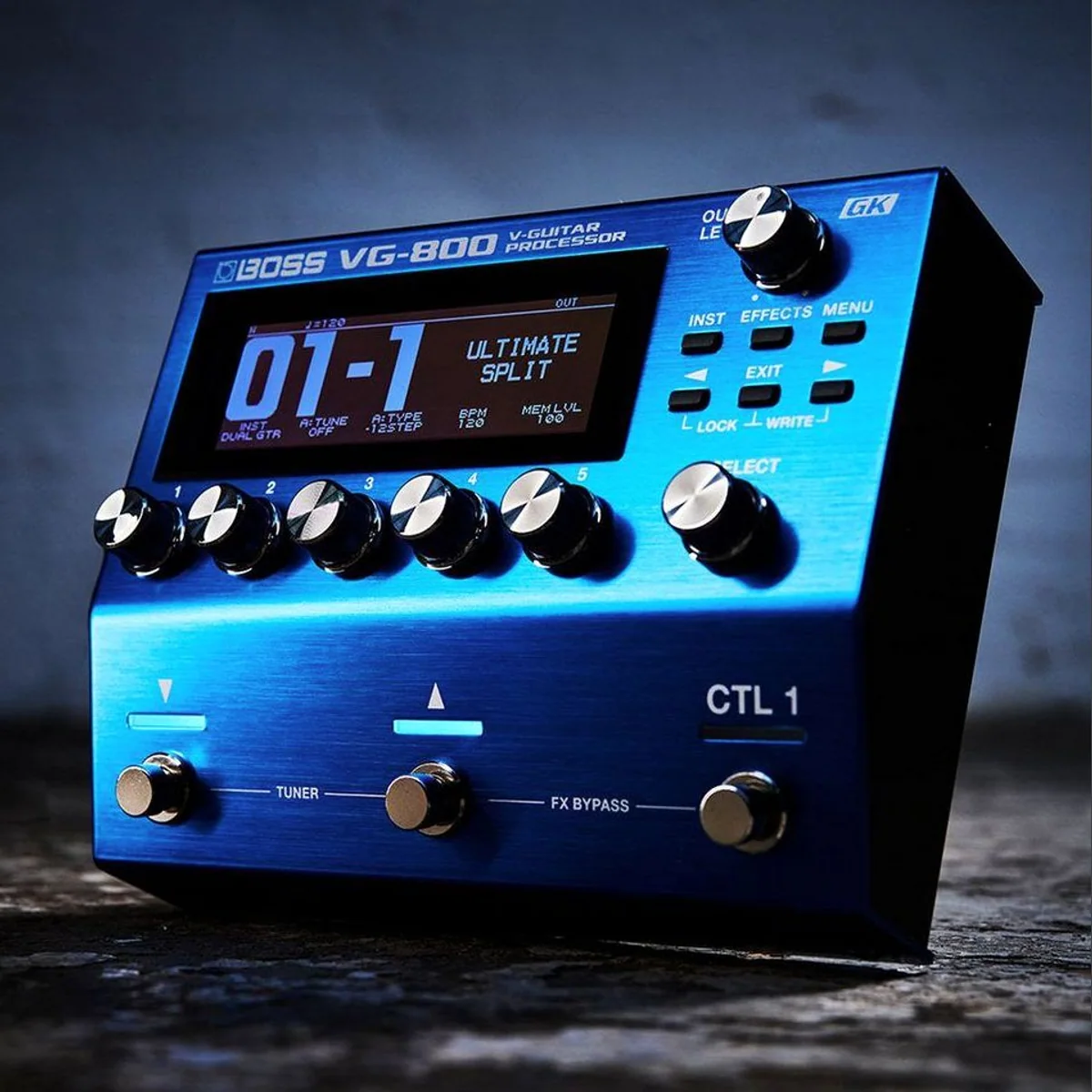 Boss VG-800 Multieffektgerät, vielseitige Modellierung für Gitarre und Bass 5