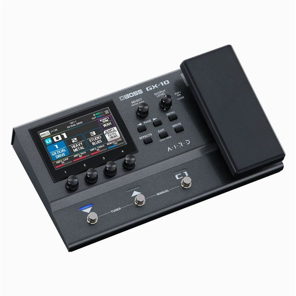 Boss GX-10 Effektprozessor für Gitarre und Bass, vielseitig, intuitiv, robust