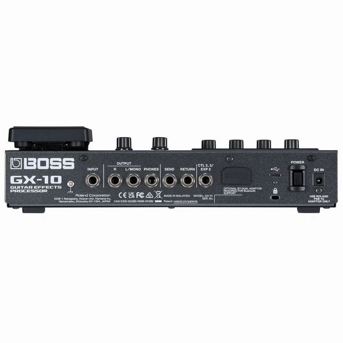 Boss GX-10 Effektprozessor für Gitarre und Bass, vielseitig, intuitiv, robust 3