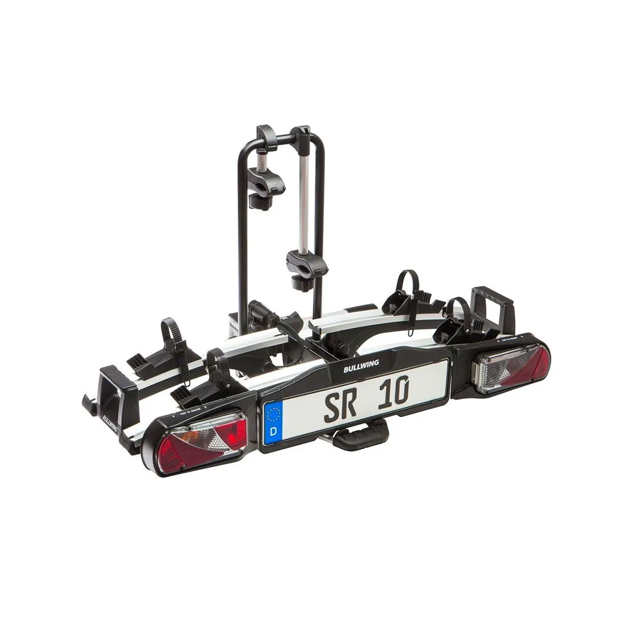 Bullwing SR10 Kupplungsfahrradträger, für 2 Fahrräder, abklappbar, abschließbar