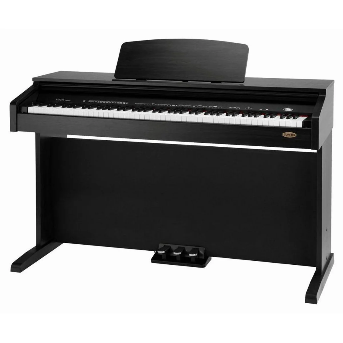 Classic Cantabile DP-210 Digitalpiano, 88 Tasten Hammermechanik, Dual Mode/Split Mode, USB