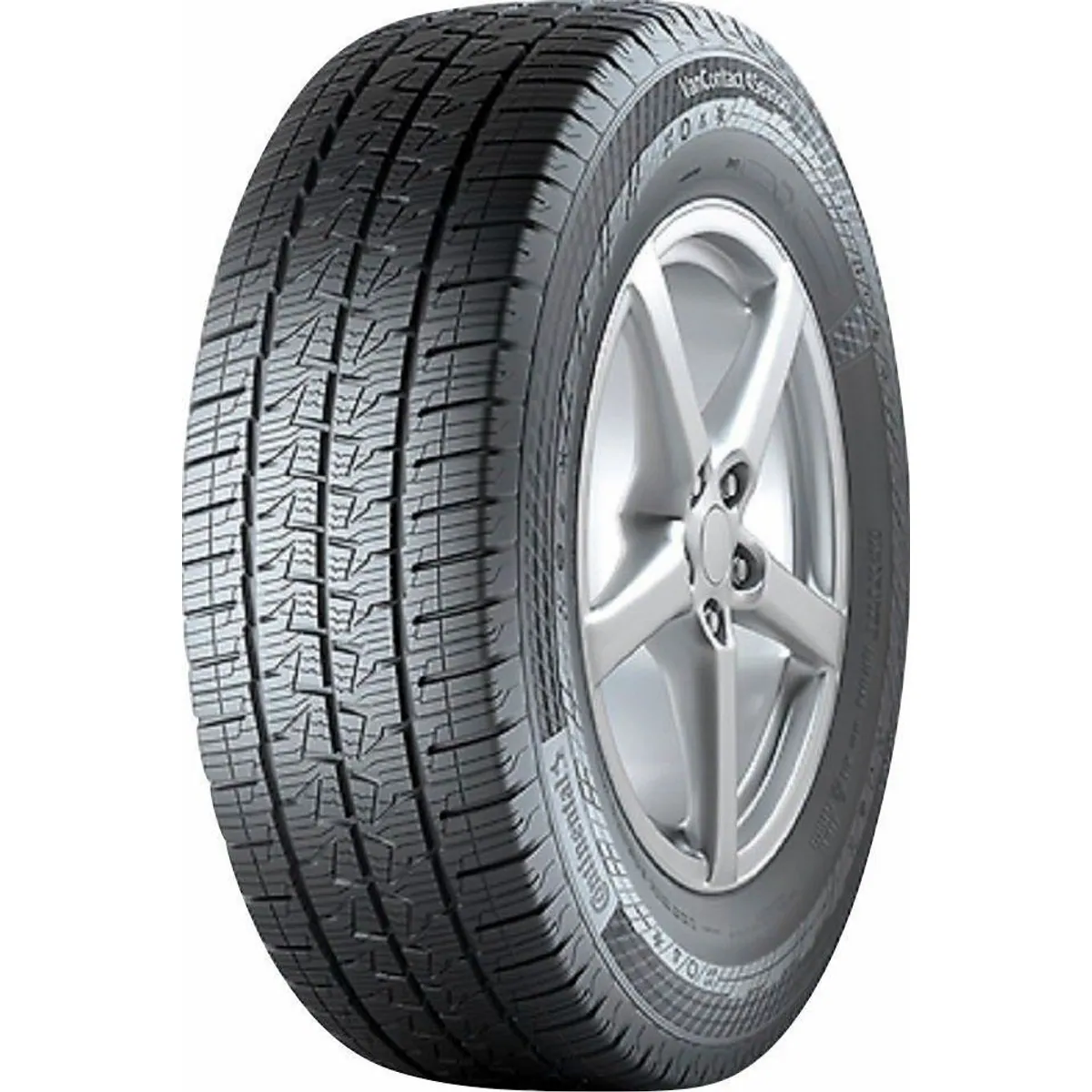 CONTINENTAL Van Contact FourSeason, 235/65 R16 121R, hervorragende Traktion und langer Verschleiß