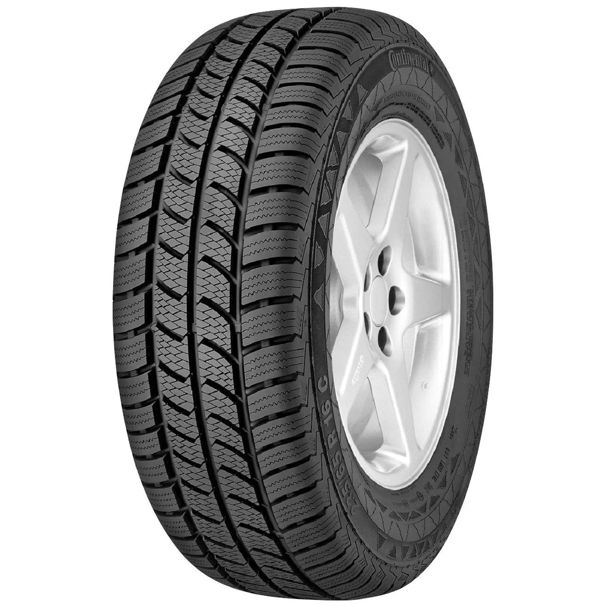 CONTINENTAL VANCOWINTER 2, 225/55R 17 109T, exzellente Winterperformance und Sicherheit