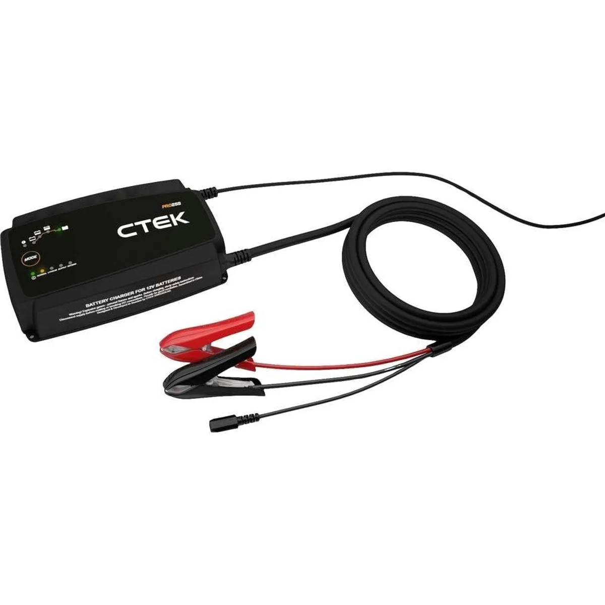 CTEK PRO25SE Automatikladegerät 12 V / 25A, intelligente Ladefunktionen, robustes Design