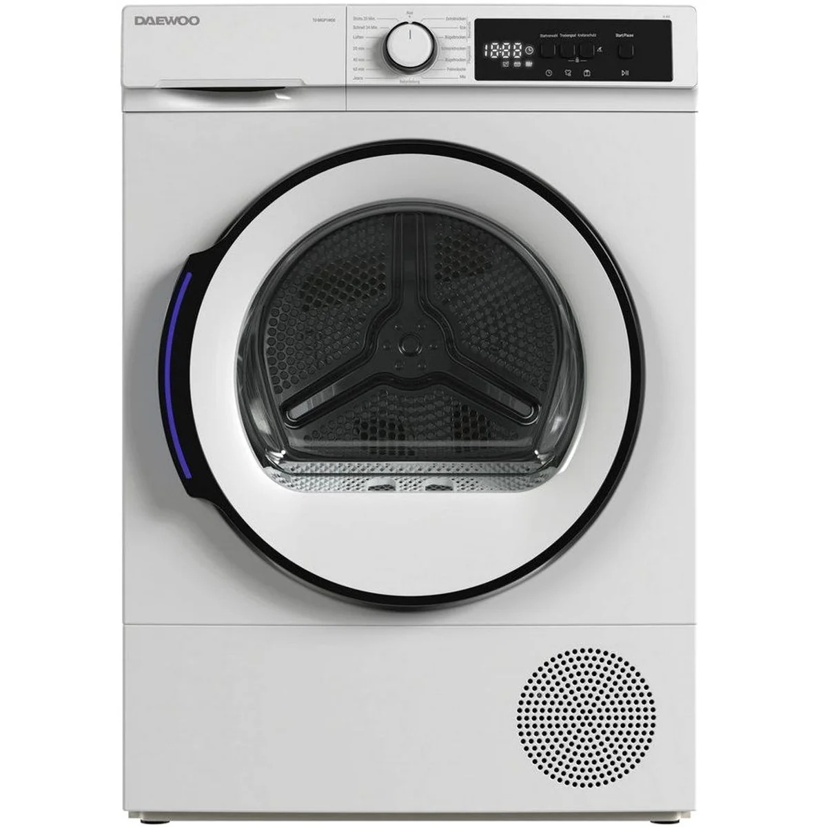 Daewoo TD-B8GP1WD0-DE Wärmepumpentrockner, 8 kg, 15 Programme, Knitterschutz