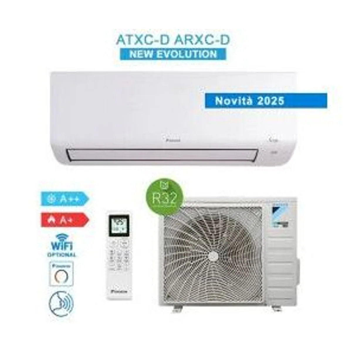 Daikin Siesta Monosplit Inverter Klimagerät, 12000 BTU, energieeffizient A++/A+