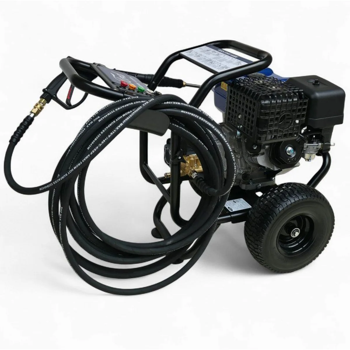 DeTec Hochdruckreiniger Ford Benzin 13PS, 303 bar Druck, 906 l/h Fördermenge 4