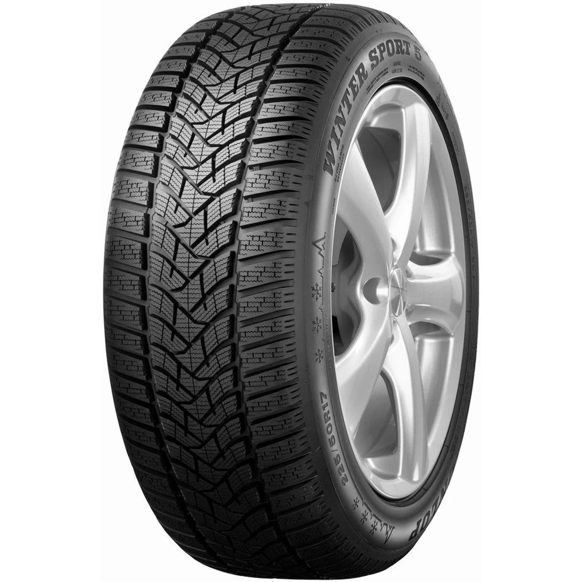 Dunlop Winterreifen Winter Sport 5, hervorragende Traktion und Sicherheit