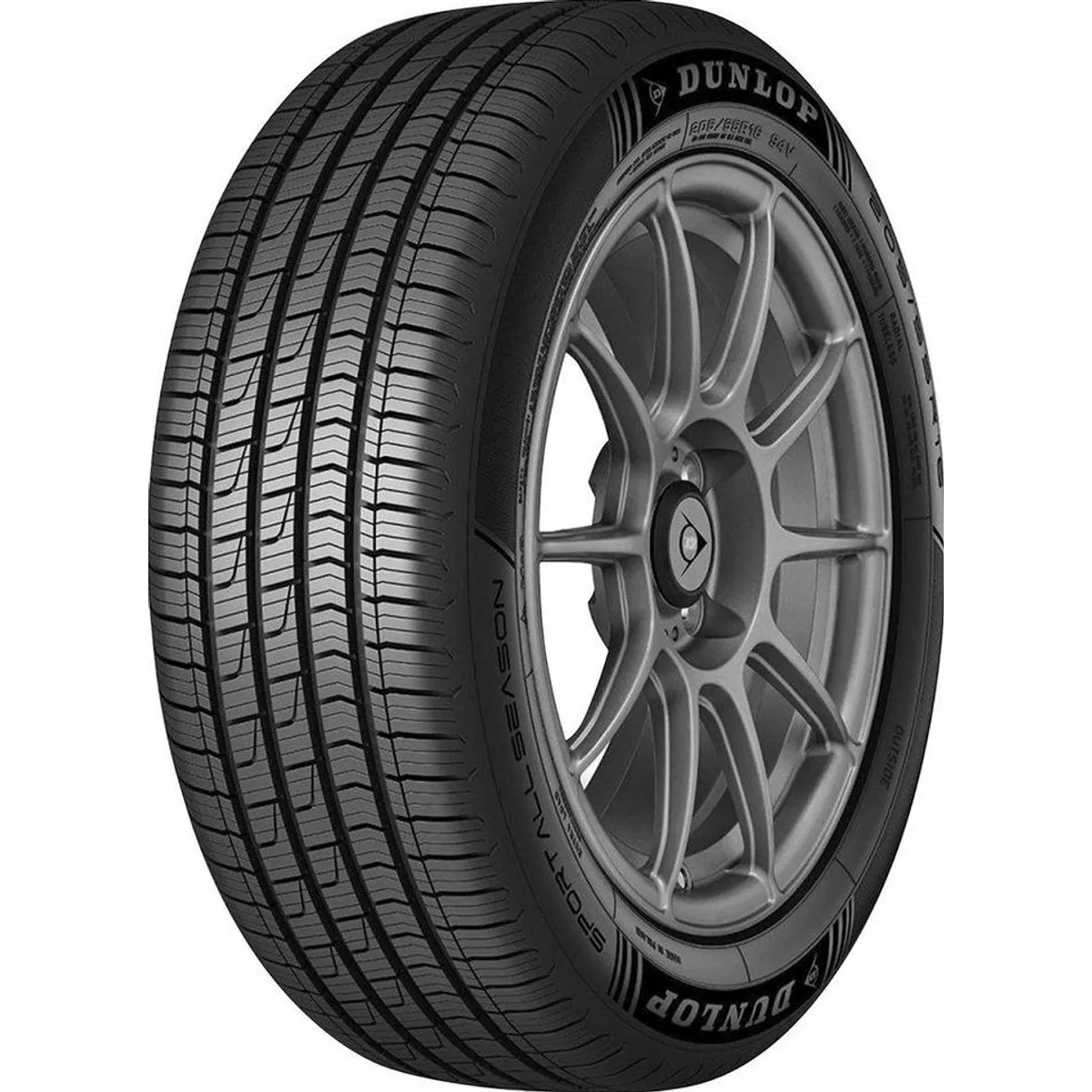 Dunlop Ganzjahresreifen SPORT ALL SEASON, zuverlässige Performance, hohe Laufleistung, exzellente Bodenhaftung