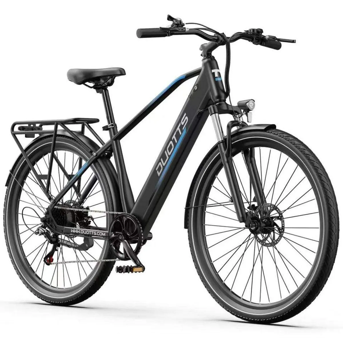 DUOTTS E-Bike C29 Lite, 250W Heckmotor, 90 km Reichweite, 7-Gang Shimano