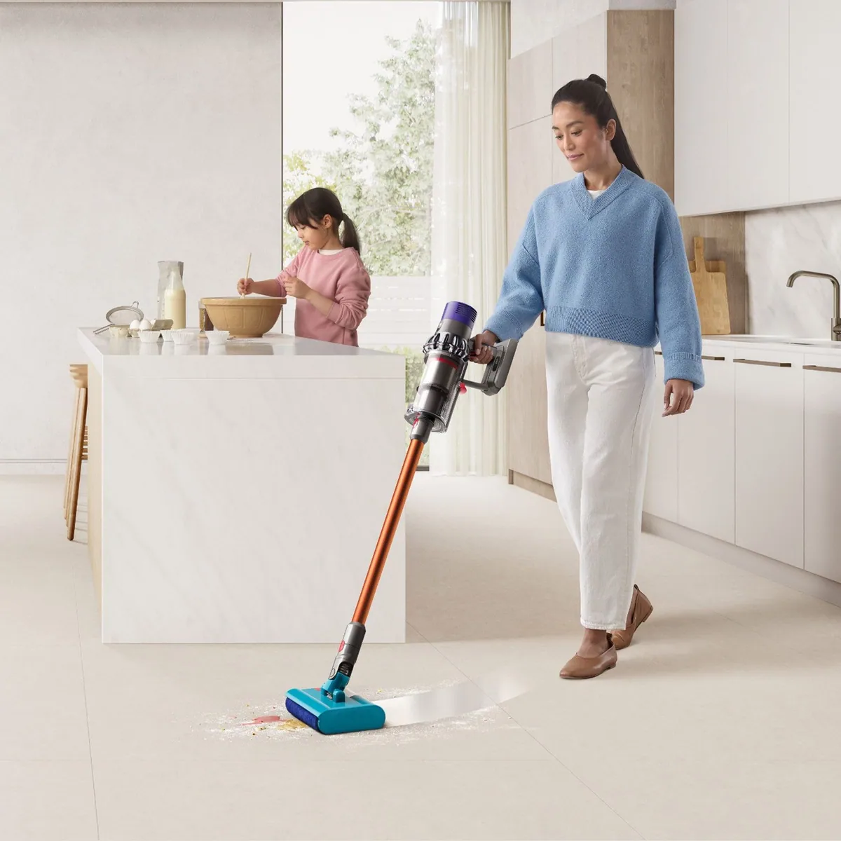 DYSON Cyclone V10 Submarine, beutellos, Nass-Walze, 545 W 2