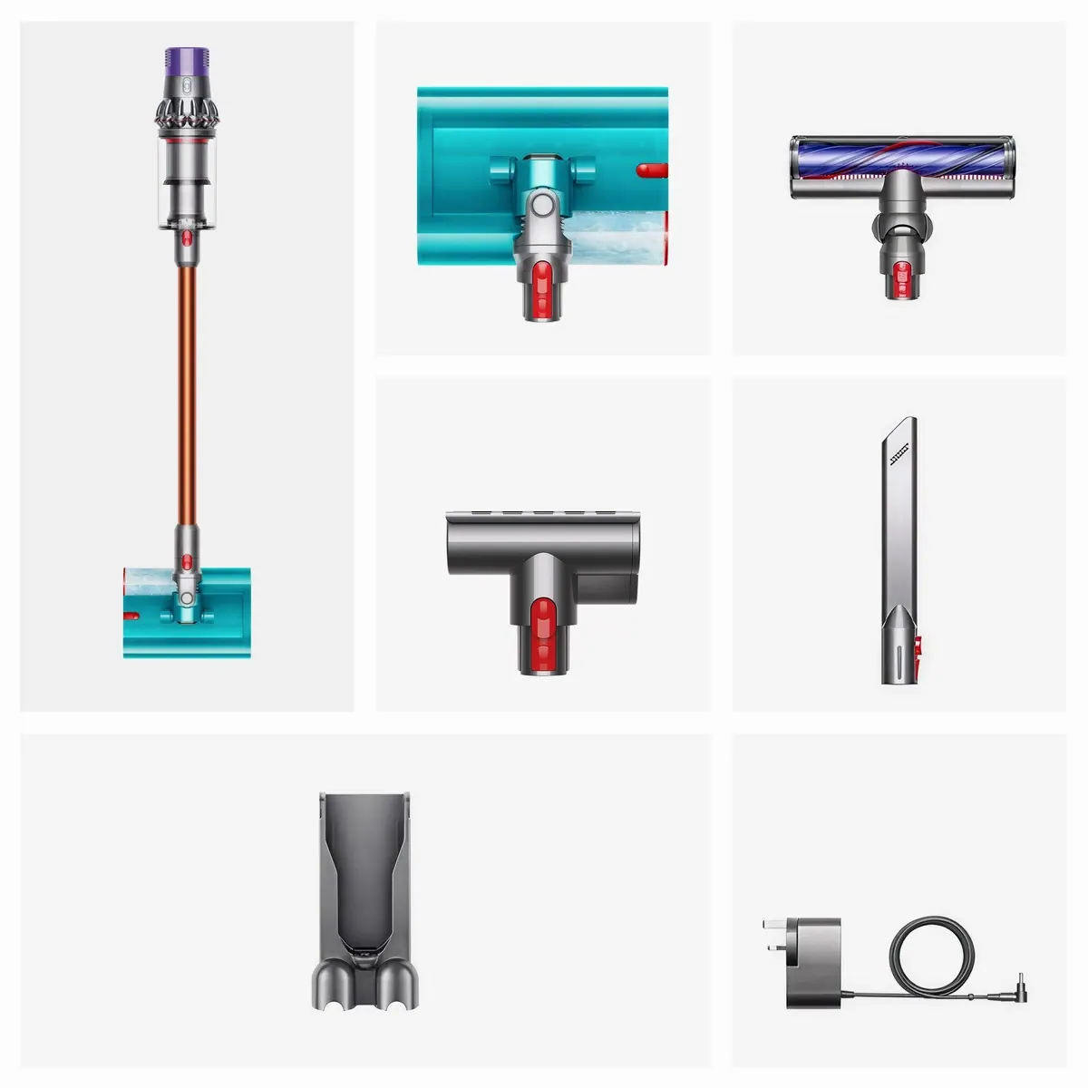 DYSON Cyclone V10 Submarine, beutellos, Nass-Walze, 545 W 3