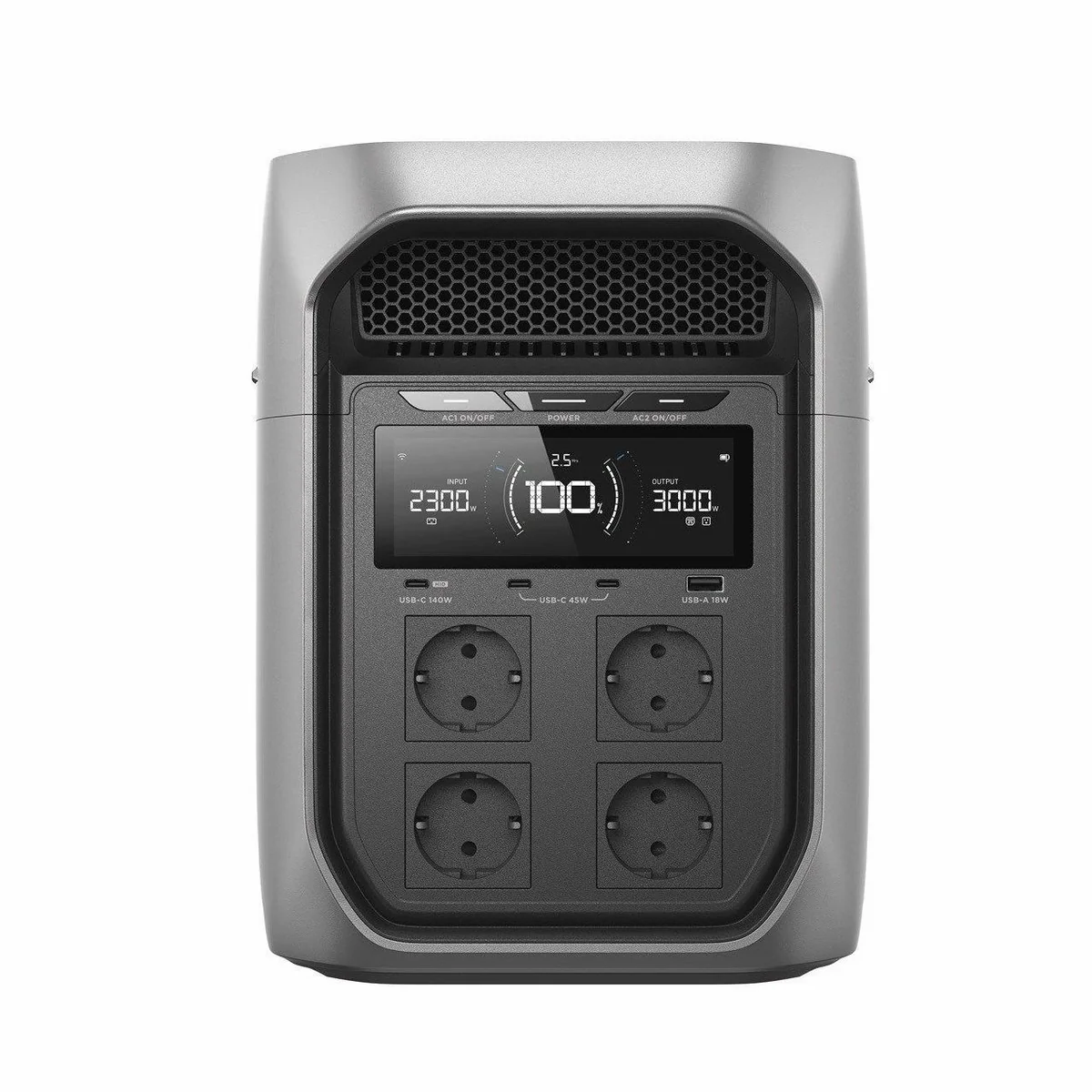 Ecoflow DELTA 3 Max Plus Powerstation, hohe Kapazität, vielseitige Ladeoptionen, App-Steuerung 2