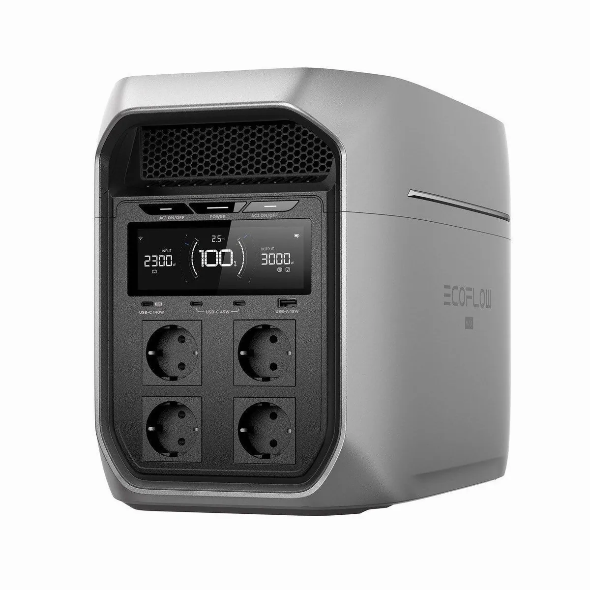 Ecoflow DELTA 3 Max Plus Powerstation, hohe Kapazität, vielseitige Ladeoptionen, App-Steuerung 3