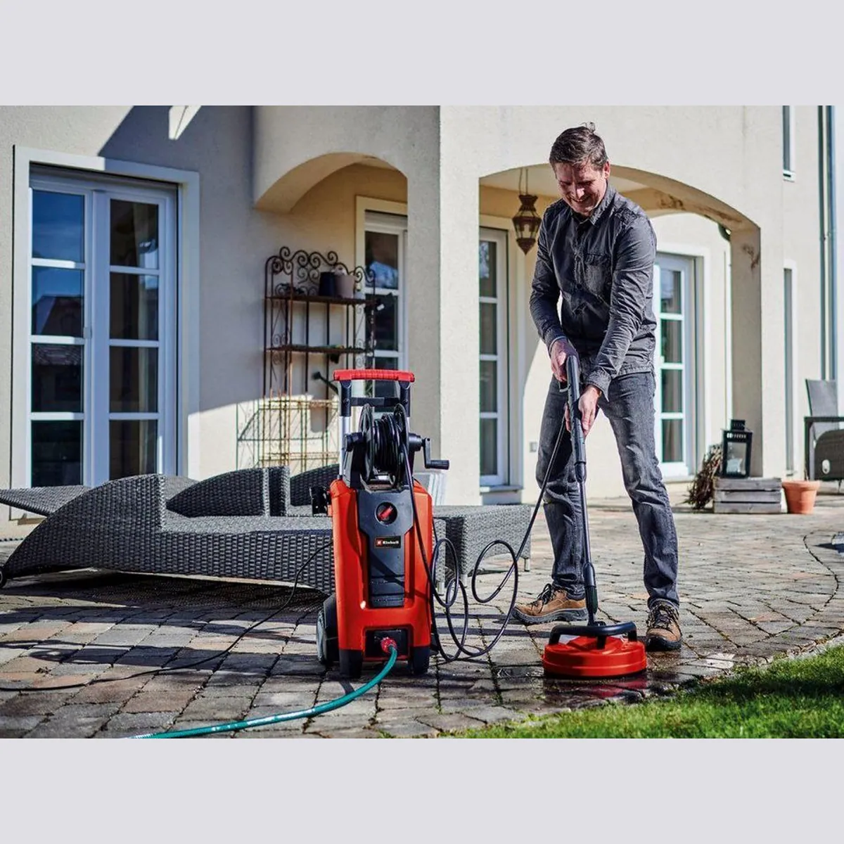 Einhell Hochdruckreiniger TE-HP 170, 170 bar Druck, 2300 W Leistung, 440 l/h Fördermenge 2