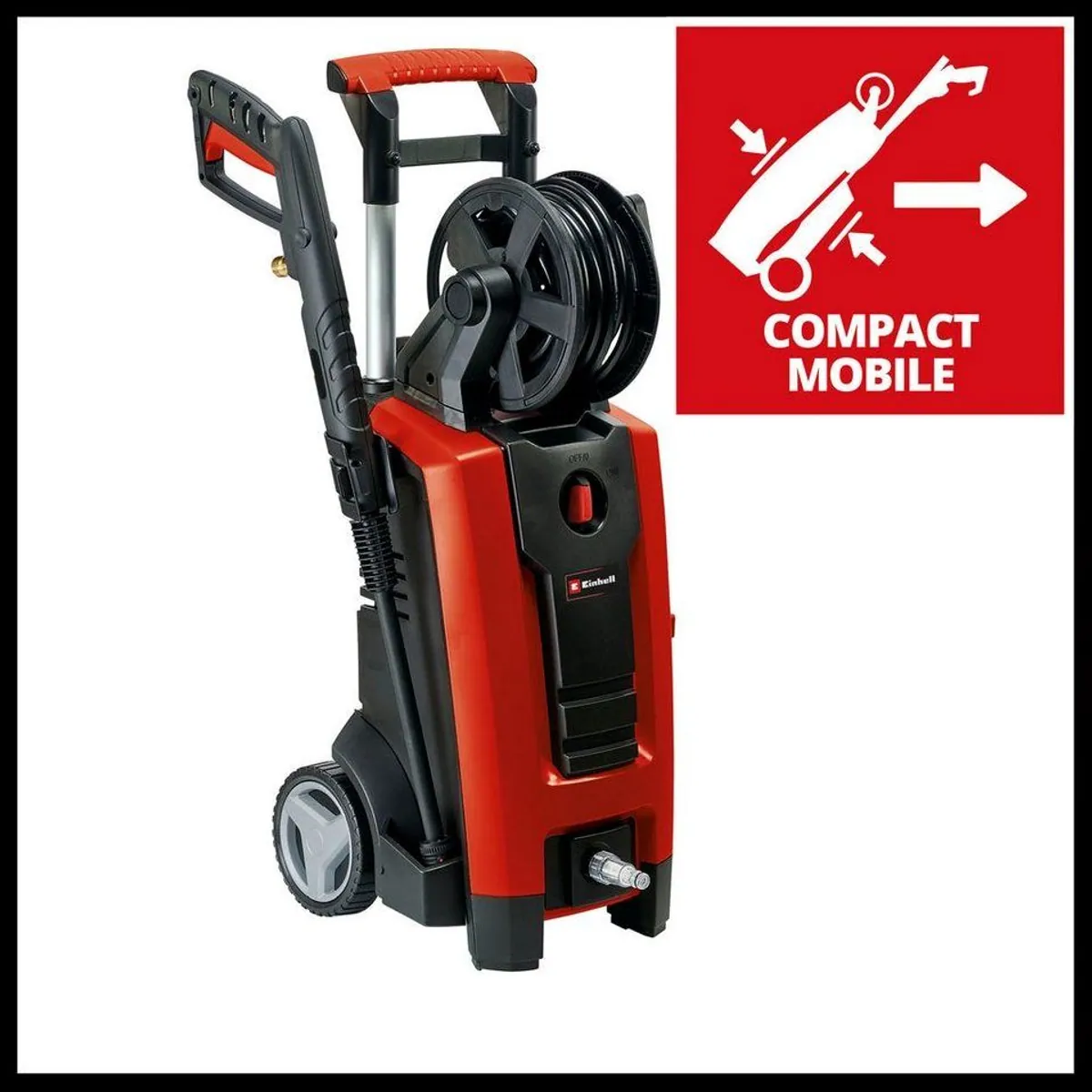 Einhell Hochdruckreiniger TE-HP 170, 170 bar Druck, 2300 W Leistung, 440 l/h Fördermenge 3