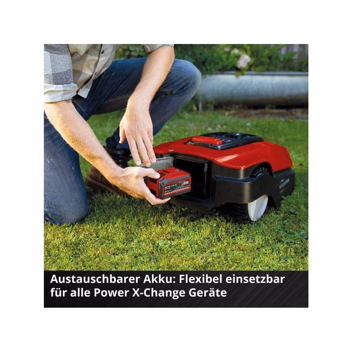 Einhell FREELEXO 1200 LCD BT, für Rasenflächen bis 1200 m², Regensensor 5