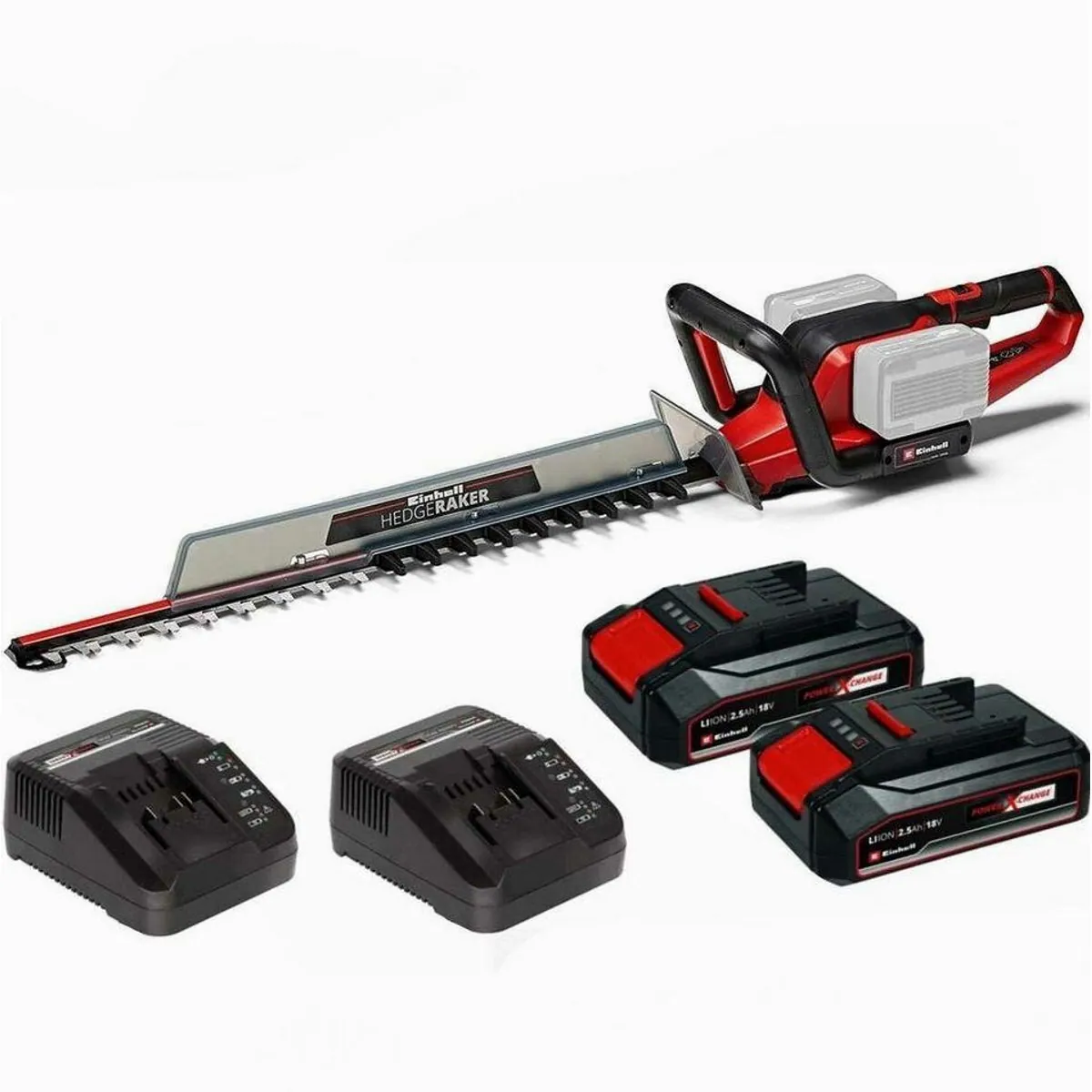 Einhell Akku-Heckenschere GE-CH 36/65, kabellos, leistungsstark, ergonomisch