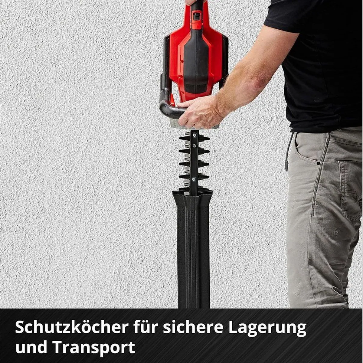 Einhell Akku-Heckenschere GE-CH 36/65, kabellos, leistungsstark, ergonomisch 3