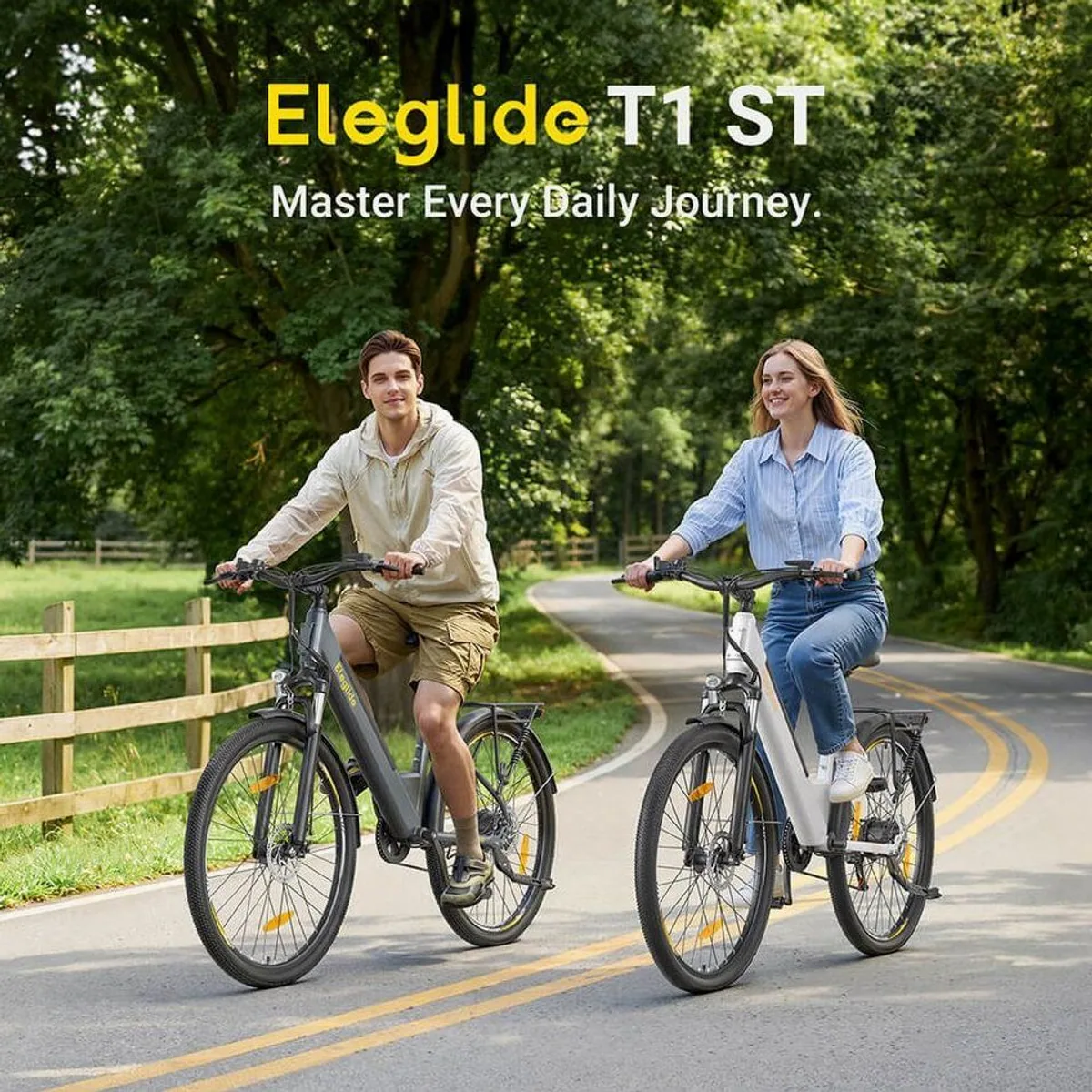 Eleglide E-Bike T1 ST, 100 km Reichweite, 7-Gang Shimano, 250 W Motor 2