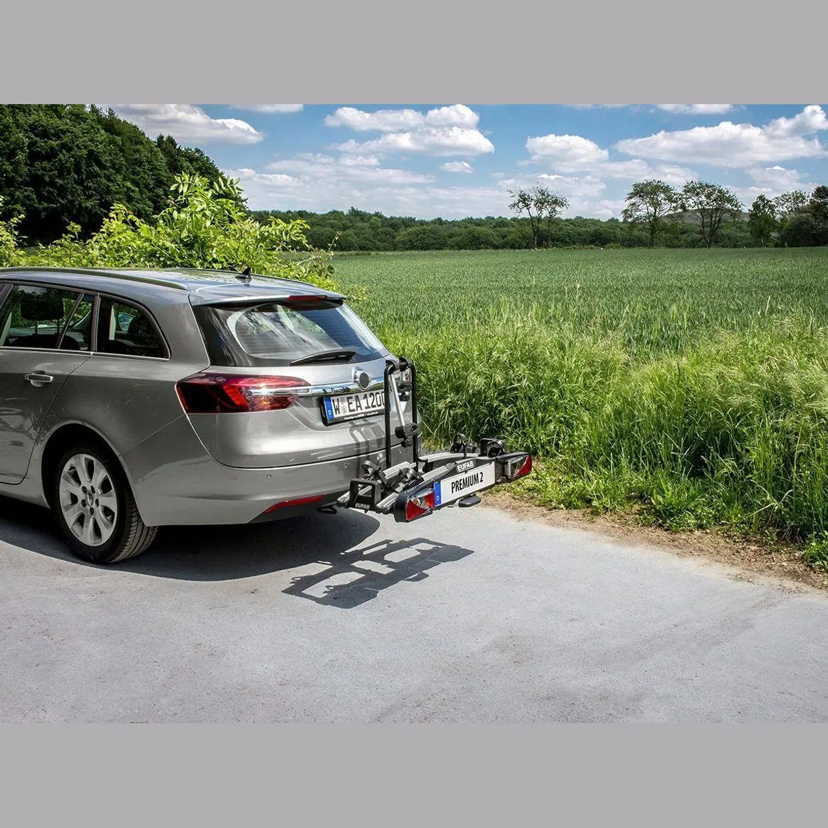 EUFAB Kupplungsfahrradträger PREMIUM 2, für bis zu 2 Fahrräder, abschließbar 2