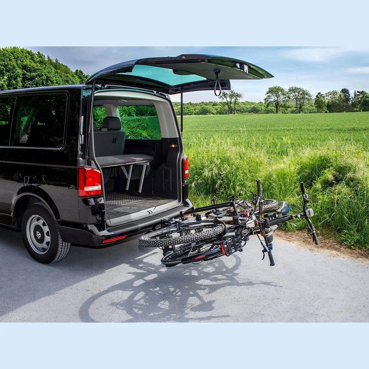EUFAB Kupplungsfahrradträger PREMIUM 2 PLUS, für maximal 2 Fahrräder, abschließbar 2