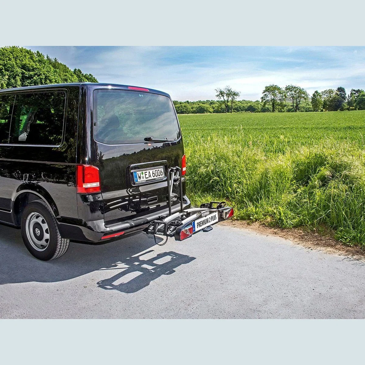 EUFAB Kupplungsfahrradträger PREMIUM 2 PLUS, für maximal 2 Fahrräder, abschließbar 4