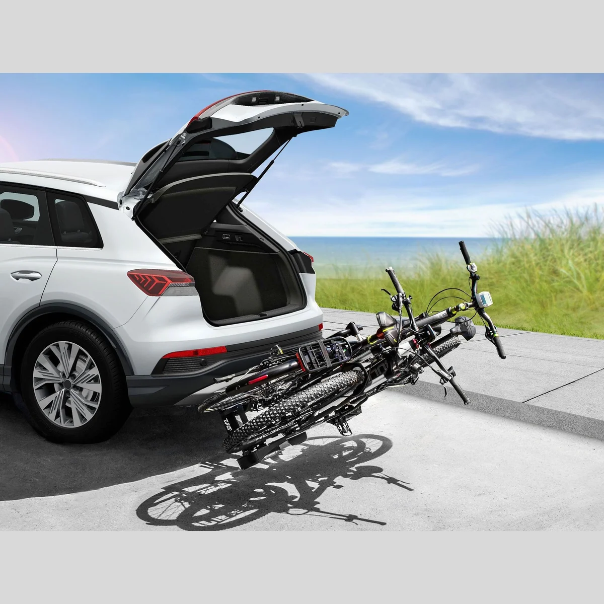 EUFAB FINCH Kupplungsfahrradträger, für 2 Fahrräder, schneller Aufbau 4