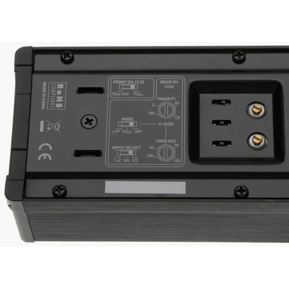 FOCAL Impuls 4.320, 4-Kanal Verstärker, 4 x 55 Watt RMS, kompakte Bauweise 5
