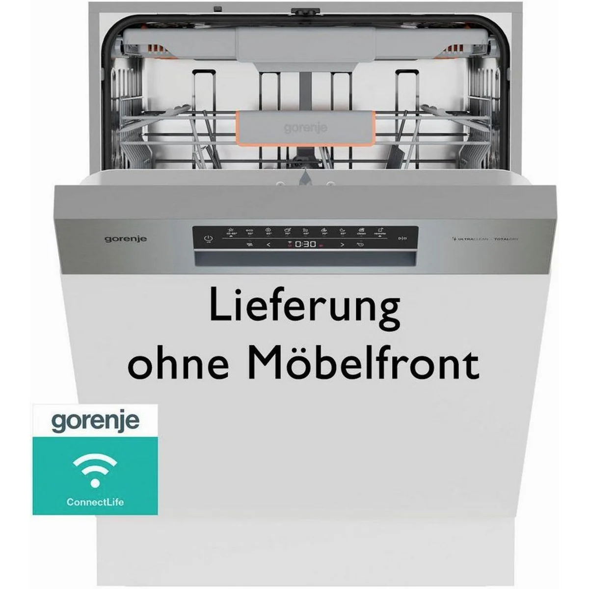 GORENJE GI673A92X, teilintegrierbar, 16 Maßgedecke, Energieeffizienzklasse A