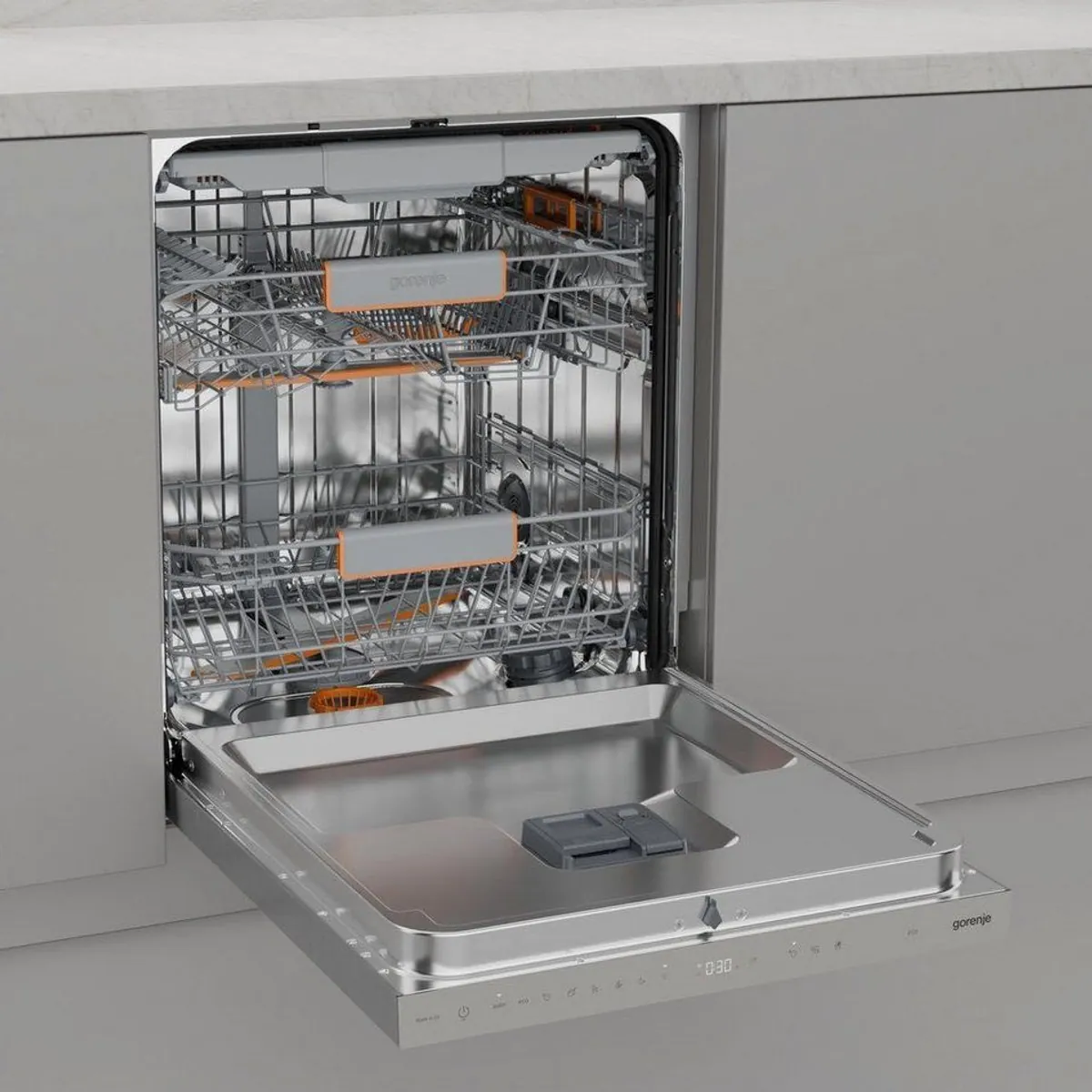 GORENJE GU673A65X Unterbaugeschirrspüler, 16 Maßgedecke, Energieeffizienzklasse A 5