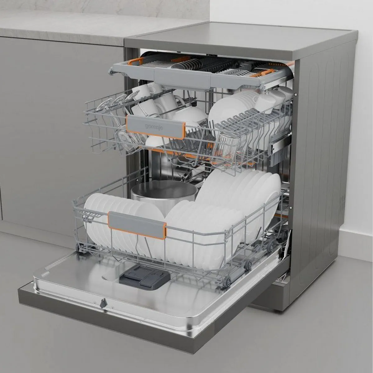 Gorenje GS673A96X Standgeschirrspüler, 16 Maßgedecke, TotalDry-Funktion 5