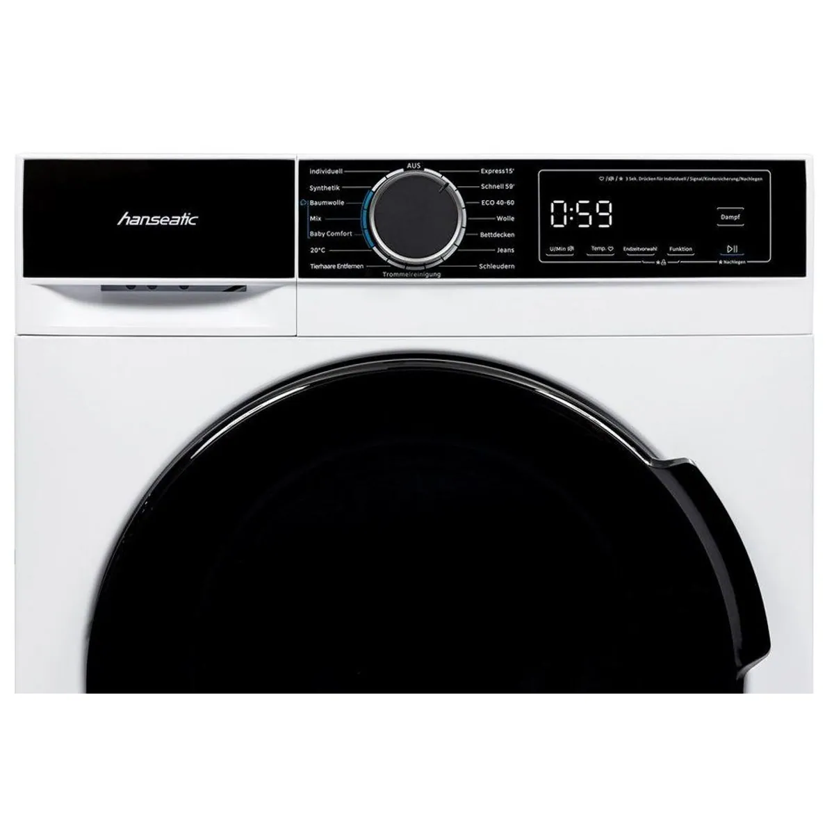 Hanseatic Waschmaschine HWMA714A, 7 kg Fassungsvermögen, 1400 U/min 5