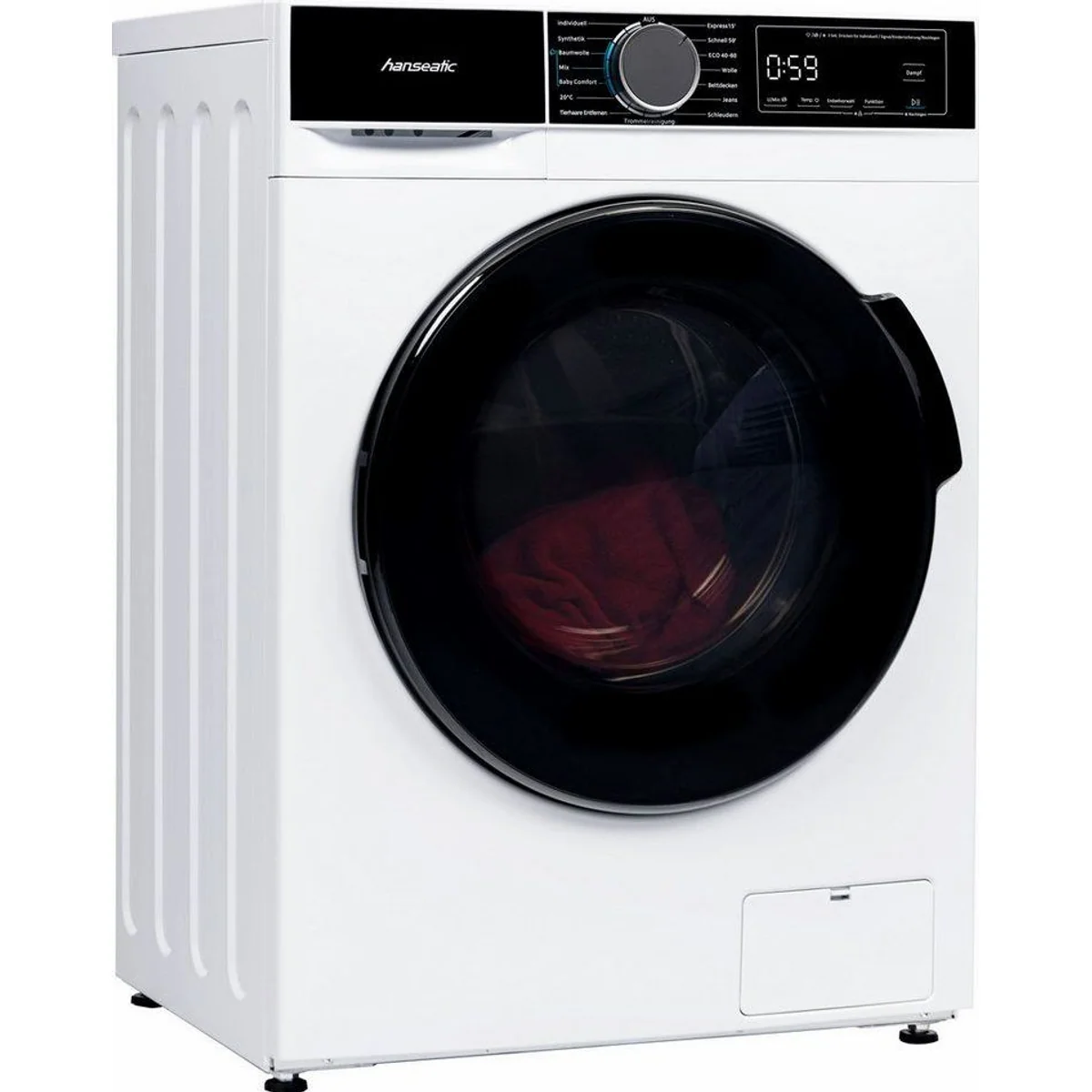 Hanseatic Waschmaschine HWMA814B, 8 kg Fassungsvermögen, 1400 U/min 2