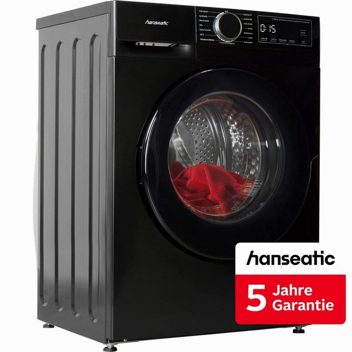 Hanseatic HWMA714ABI Waschmaschine, 7 kg, 1400 U/min, inklusive 5 Jahre Garantie