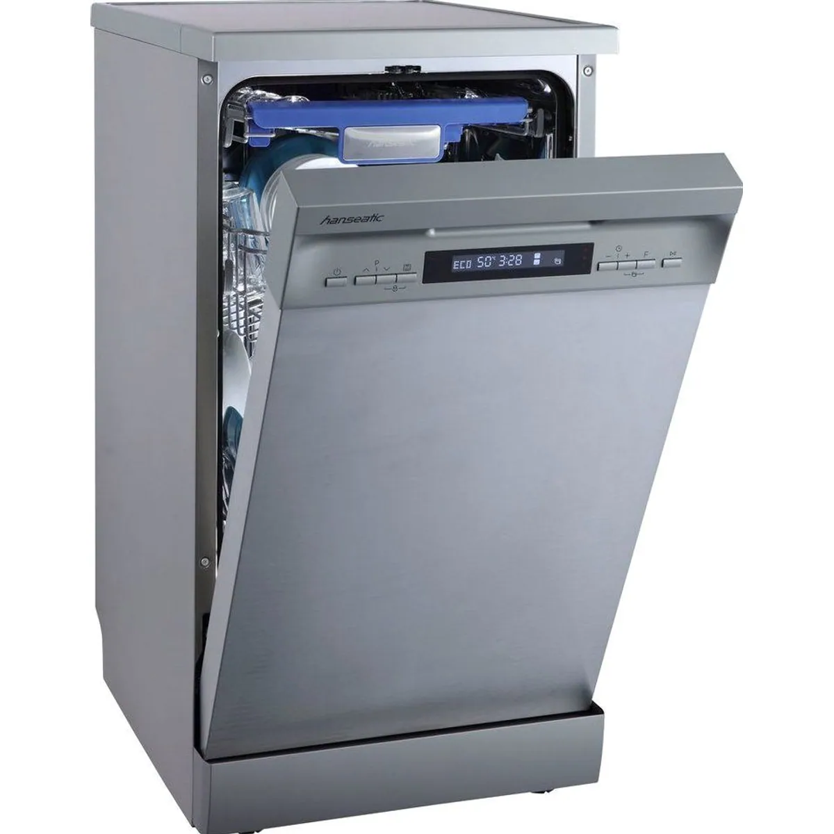 Hanseatic Standgeschirrspüler HG4585C107636RI, 10 Maßgedecke, Energieeffizienzklasse C 2