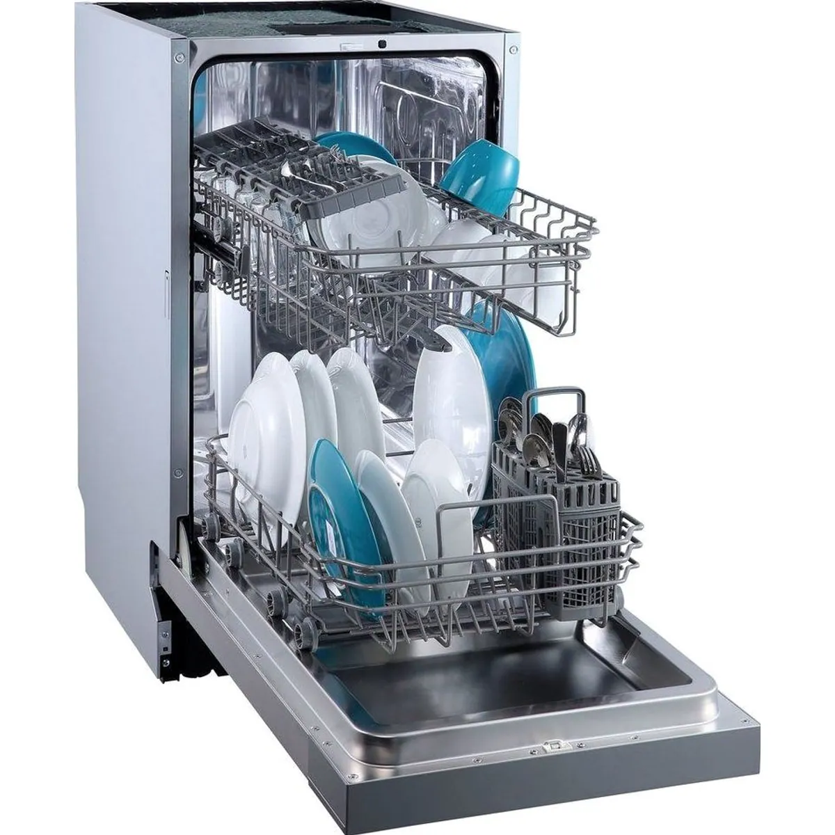 Hanseatic Unterbaugeschirrspüler HGU4582D97710DI, 10 Maßgedecke, Automatik- und Intensivprogramm 3