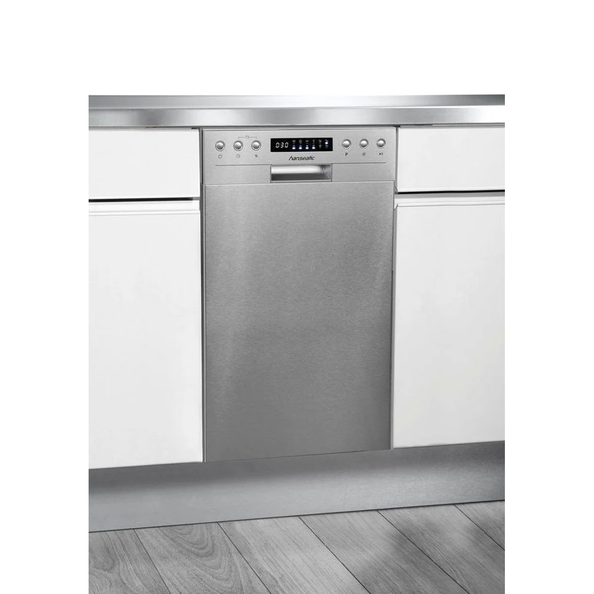 Hanseatic Unterbaugeschirrspüler HGU4582C10J7710DI, 10 Maßgedecke, energieeffizient, kompakte Bauweise 2