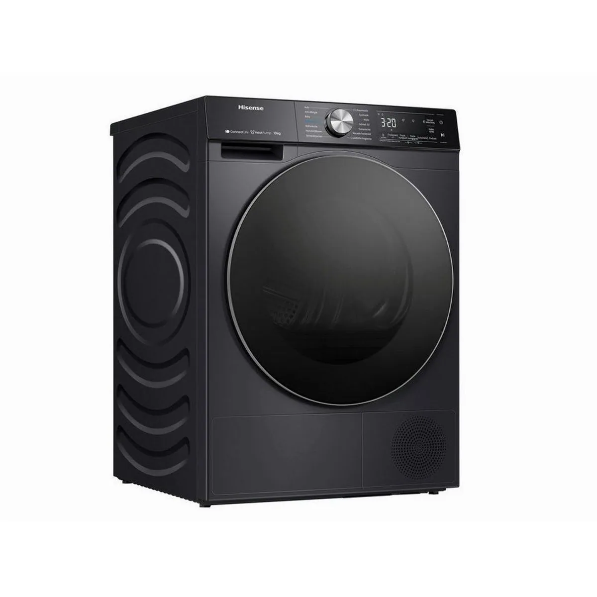Hisense Wärmepumpentrockner DH5S102BB, Energieeffizienzklasse C, 10 kg Fassungsvermögen, AutoDry-Funktion
