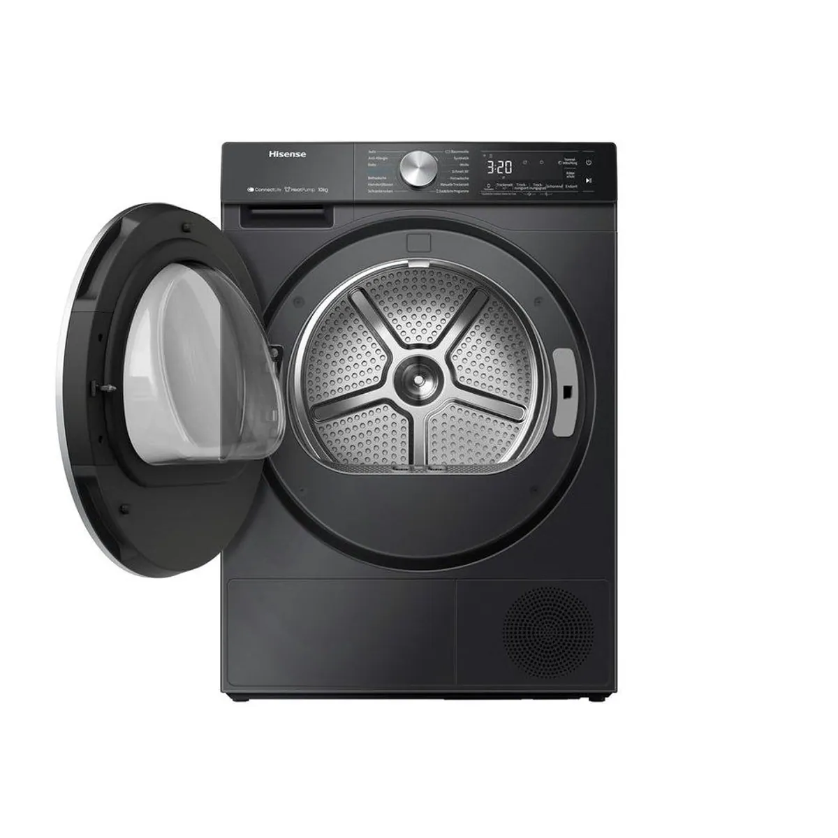 Hisense Wärmepumpentrockner DH5S102BB, Energieeffizienzklasse C, 10 kg Fassungsvermögen, AutoDry-Funktion 3