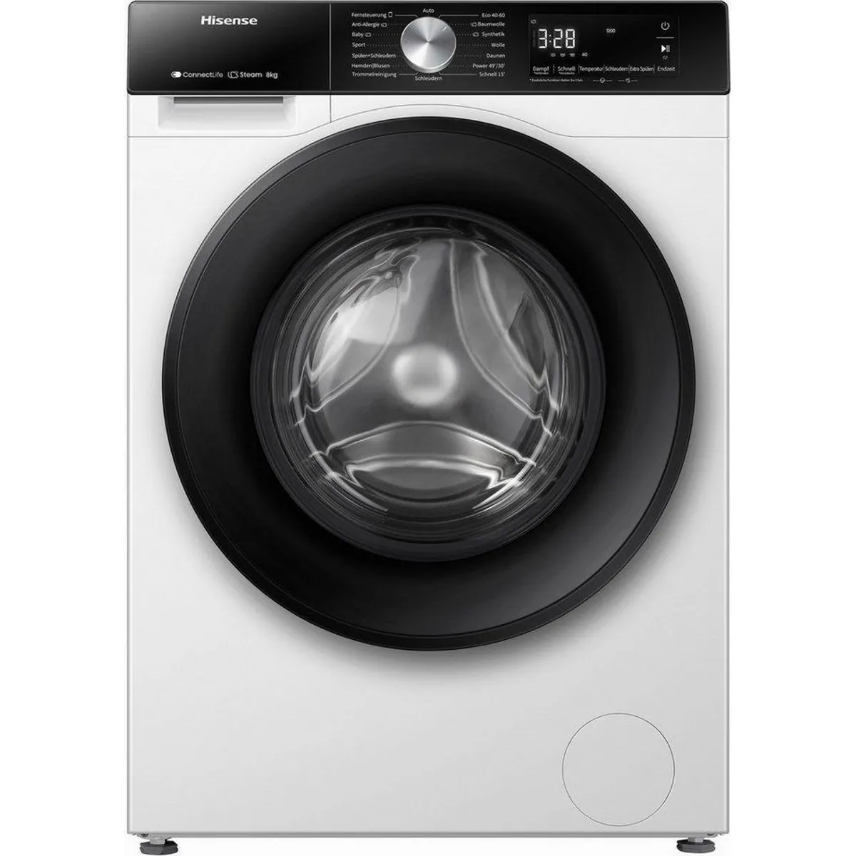 Hisense Waschmaschine 3S Serie WF3S8043BW3, 8 kg, 1400 U/min, WiFi-Funktion 2