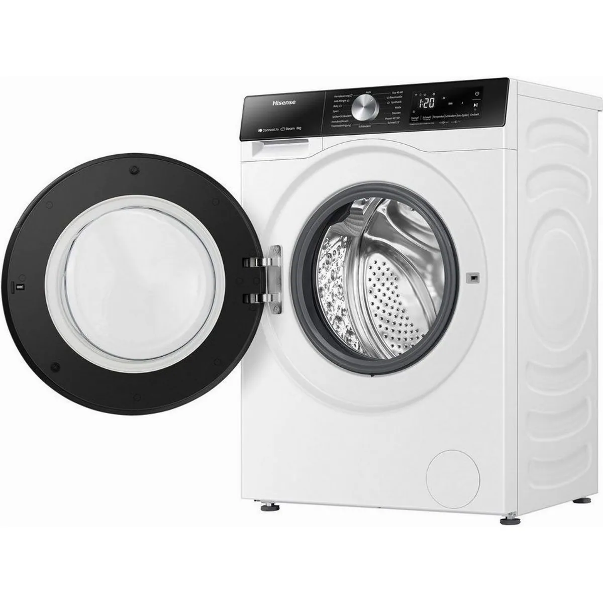 Hisense Waschmaschine 3S Serie WF3S8043BW3, 8 kg, 1400 U/min, WiFi-Funktion 4