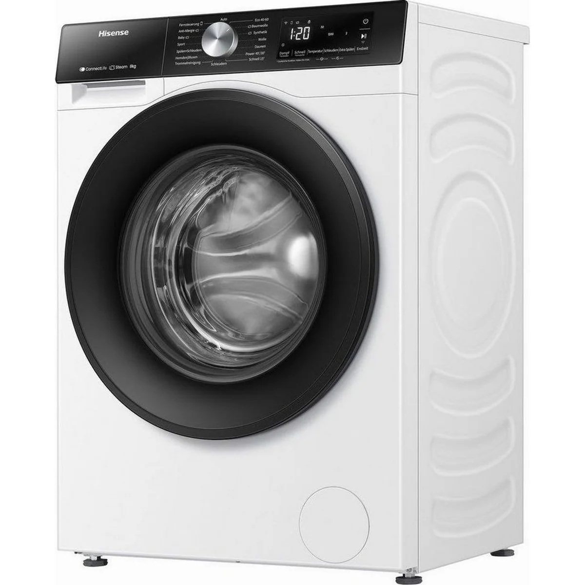 Hisense Waschmaschine 3S Serie WF3S8043BW3, 8 kg, 1400 U/min, WiFi-Funktion 5
