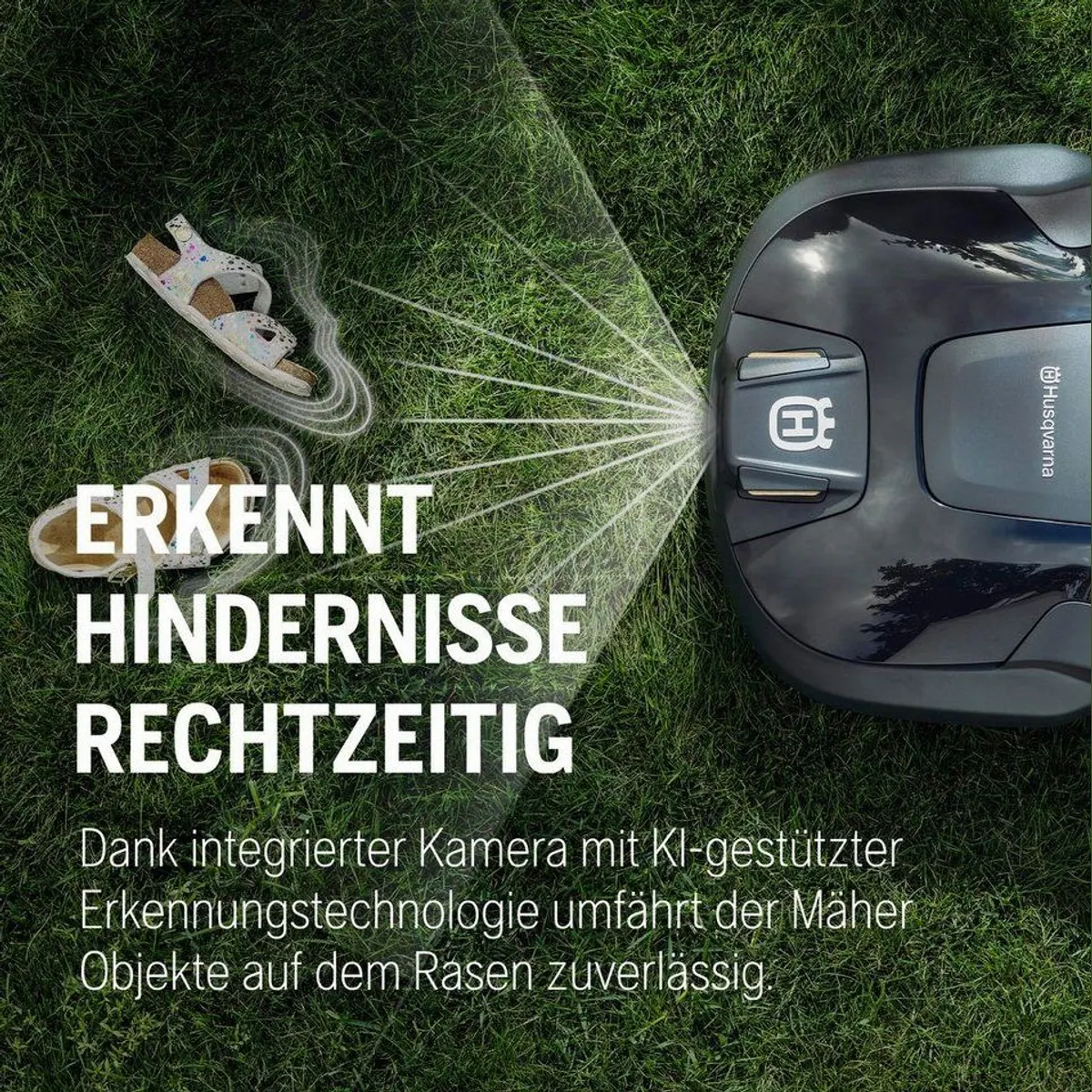 Husqvarna Automower Aspire R6V, kabelloser Mähroboter für 600 m² Rasenfläche 2
