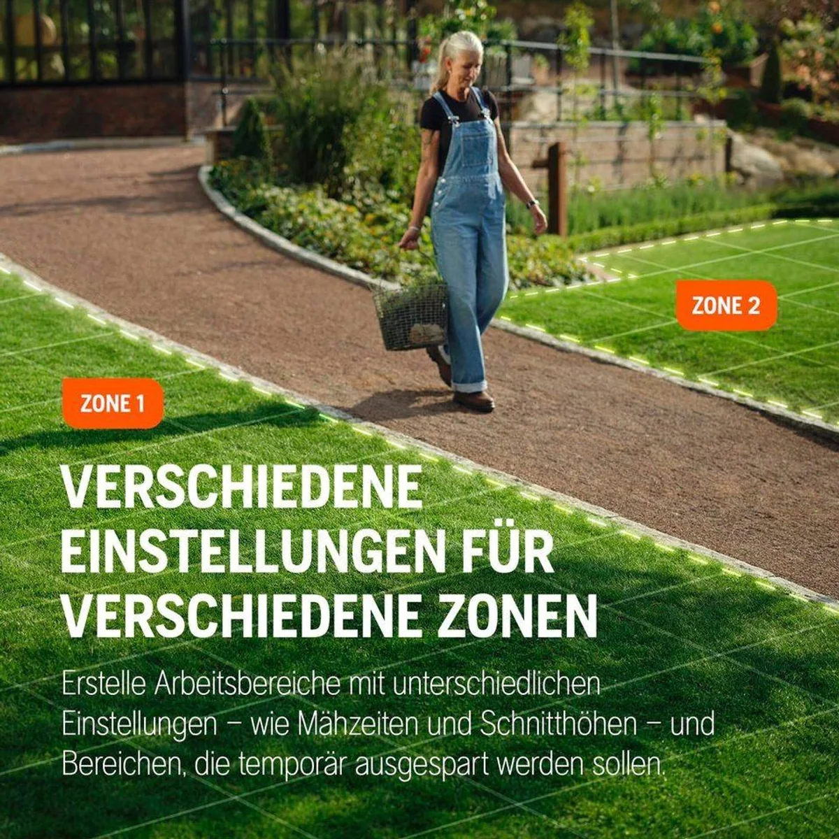Husqvarna Automower Aspire R6V, kabelloser Mähroboter für 600 m² Rasenfläche 4