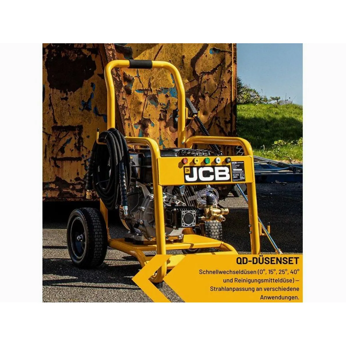 JCB PW15040PP24 Hochdruckreiniger, 276 bar, 15 l/min, 5 Düsen 2
