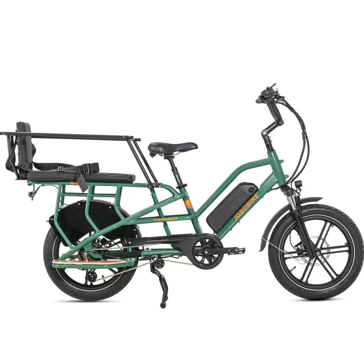 JOBOBIKE Transer Cargo E-Bike, hohe Transportkapazität, 150 km Reichweite, 200 kg Zuladung